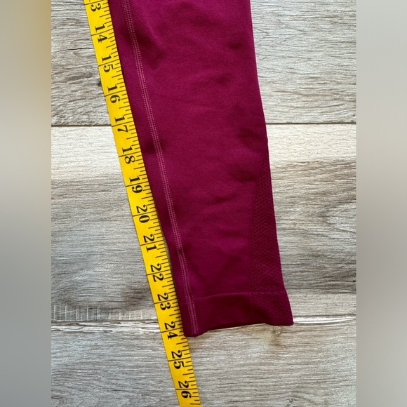 AYBL Balance V2‎ Seamless Contour / Hi- Rise Leggings Size XS Color Wine - Picture 5 of 10